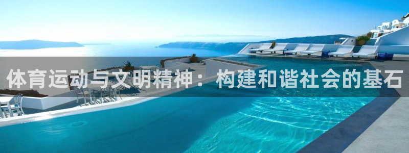三亿体育网：体育运动与文明精神：构建和谐社会的基石